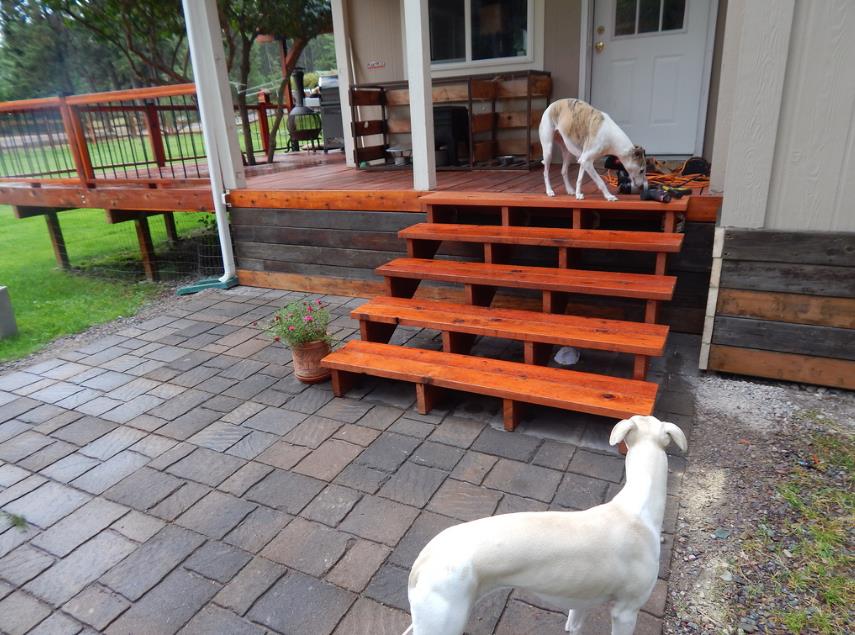 double wide home improvements-double wide deck 4