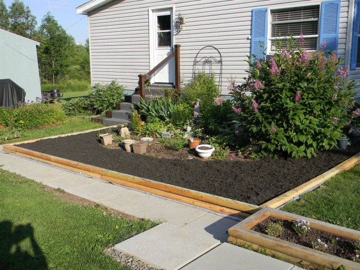 double wide landscaping ideas for mobile homes