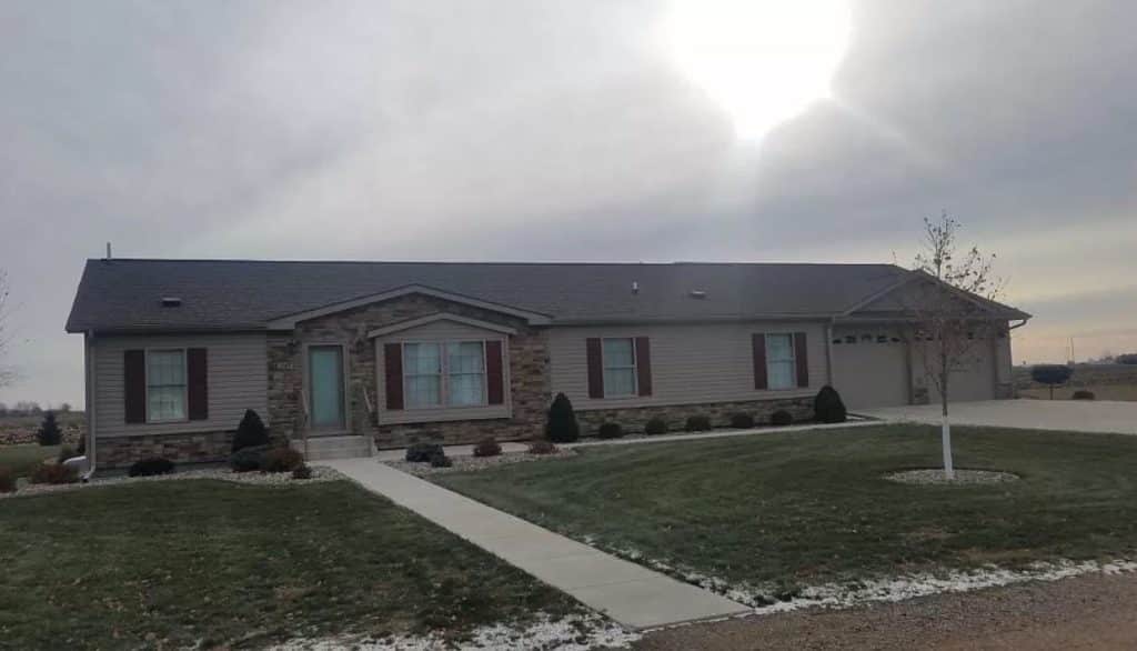 Double Wide With Attached Garage