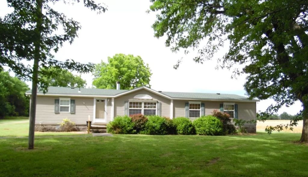 Double Wide With Landscaping 2