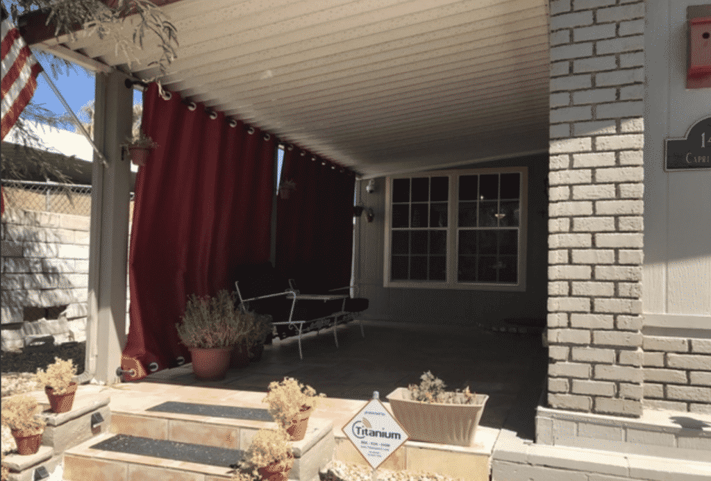 Entertaining Space With Shade