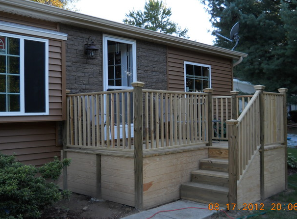 double wide exterior remodel