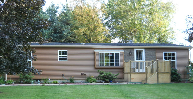 double wide exterior remodel