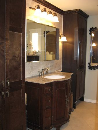 extreme single wide home remodel bathroom