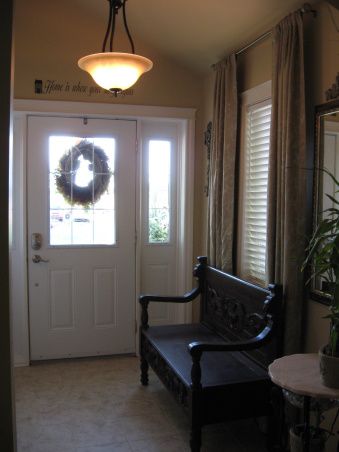 extreme manufactured home remodel foyer