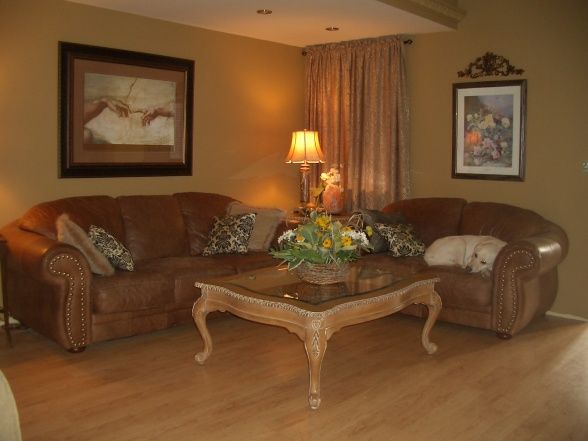 extreme manufactured home remodel living room 3