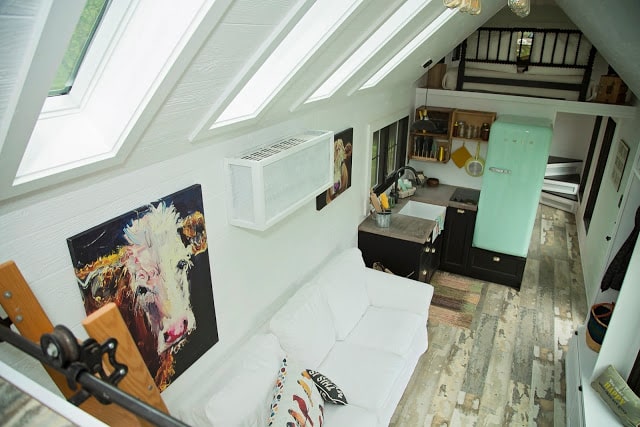 Farmhouse Tiny Home View From Loft