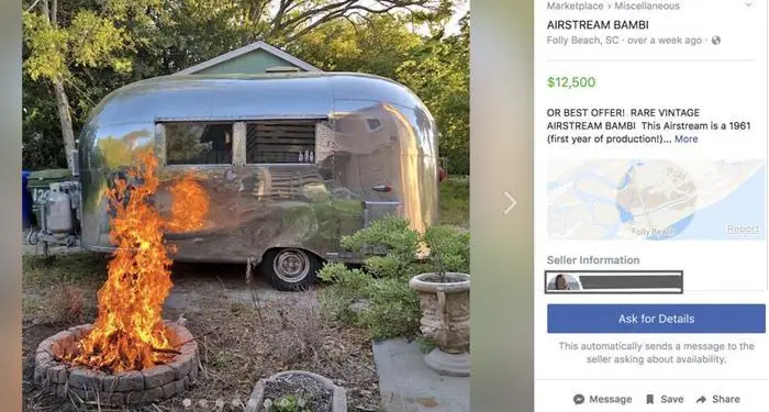Find vintage travel trailers for sale on facebook marketplace