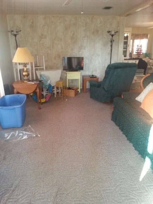 Flip Flop Beach Mobile Home Before The Makeover