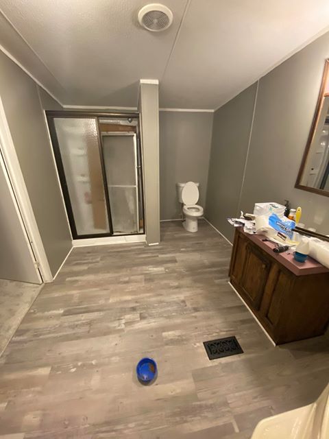 Florida Single Wide Bathroom After