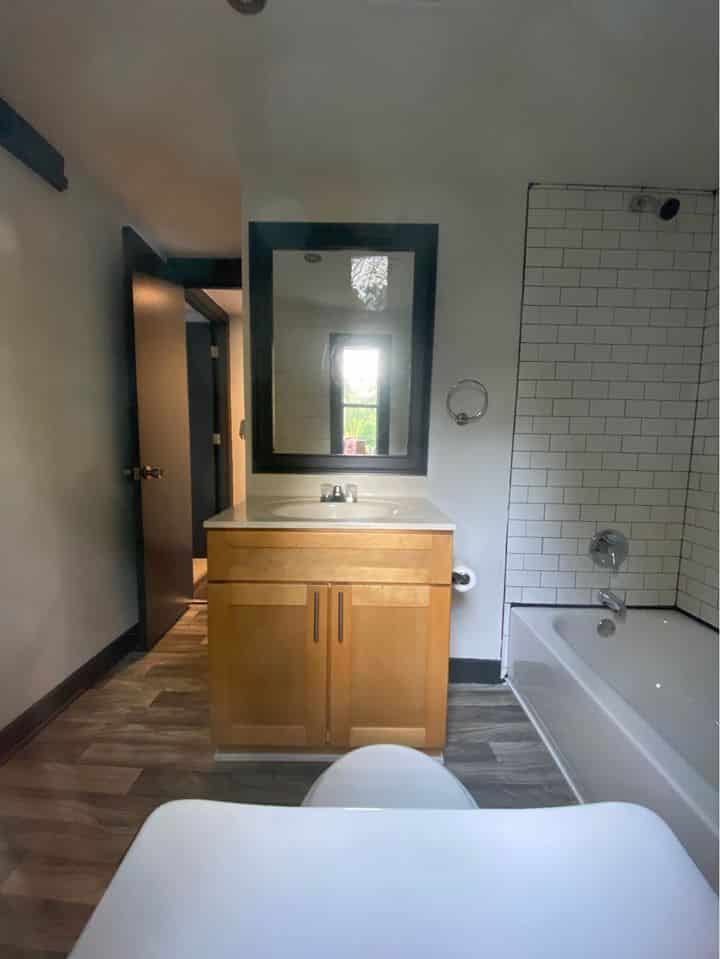 Georgia single wide bathroom