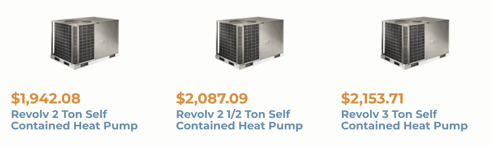 heat pumps for mobile homes - priced
