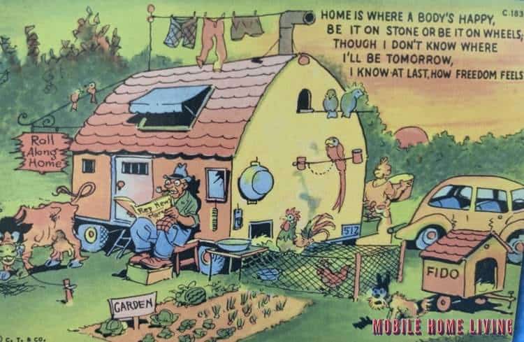 Home Is Where The Body Is Happy Postcard 1