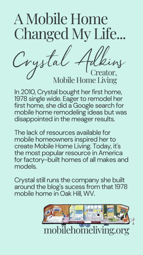 a mobile home changed my life