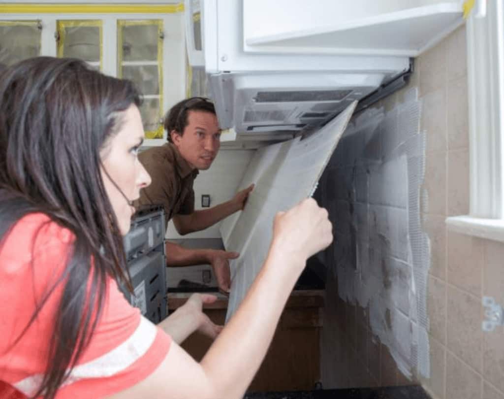 How To Install Beadboard Backsplash