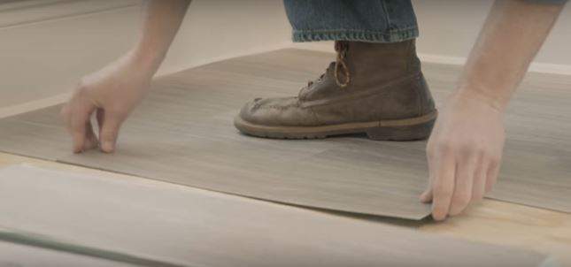 installing luxury vinyl tile planks on subflooring - vinyl tile in manufactured homes
