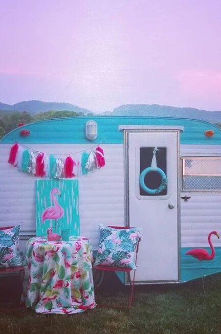 jane the camper exterior after