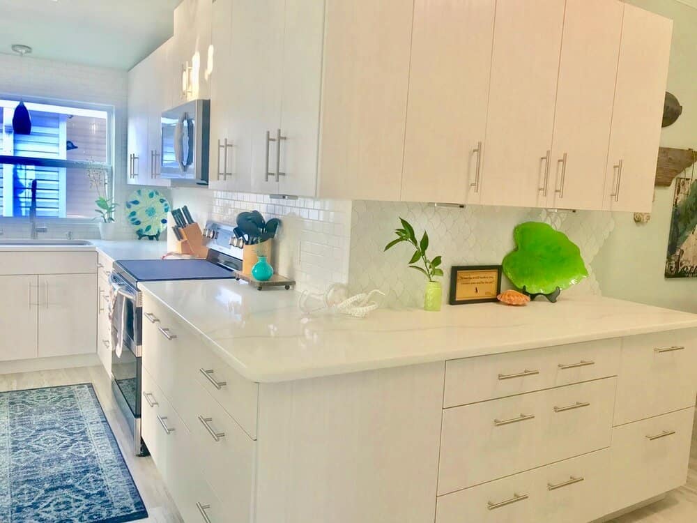 Kitchen Island Makeover In 1988 Fuqua Manufactured Home