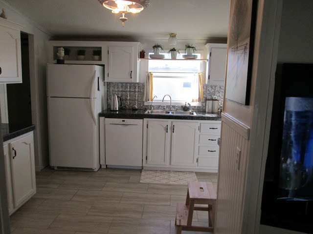 manufactured home makeover-kitchen