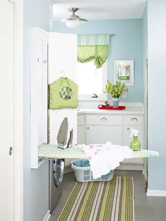 laundry room makeover ideas - simple country