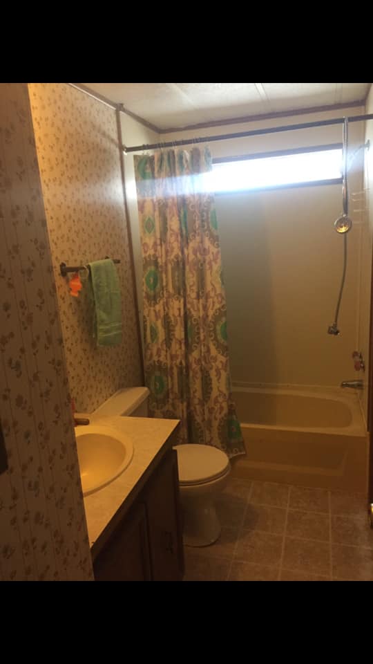 Lila Bathroom Before