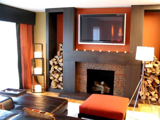 Living room fireplace inspiration