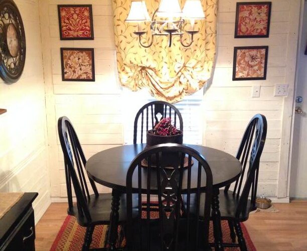 manufactured home makeover (dining room)