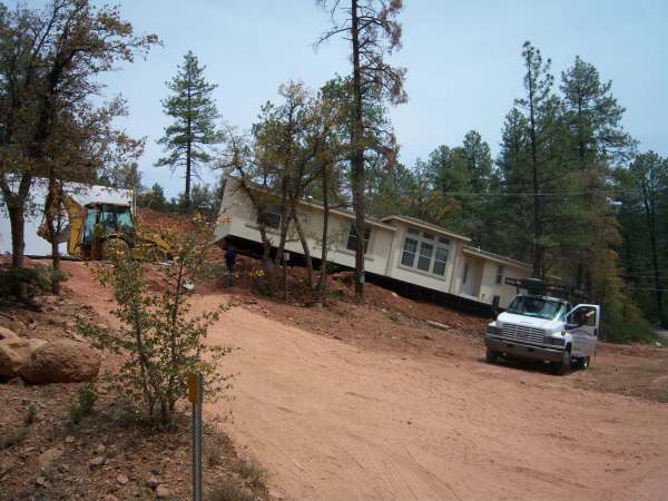 manufactured home site prep