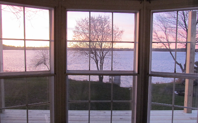 cedar siding on a mobile home
