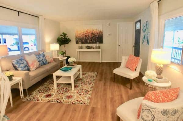 Marlette Mobile Home Living Room