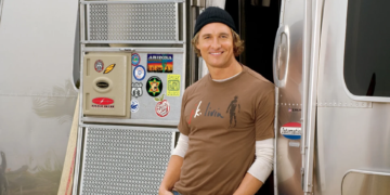 mathew mcconaughey lived in an airstream for a while
