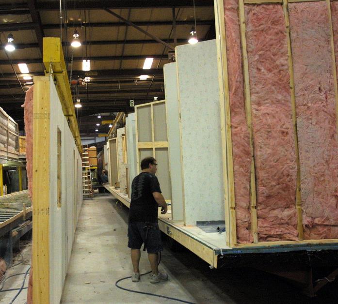 removing walls in a mobile home-mobile home construction