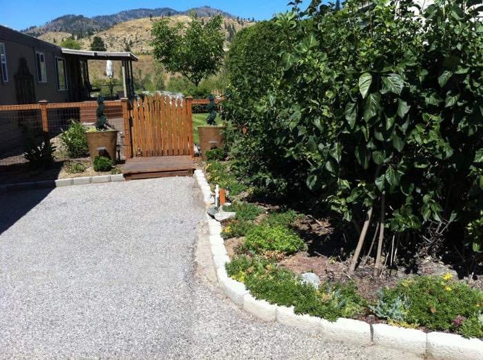 Mobile Home Lot After