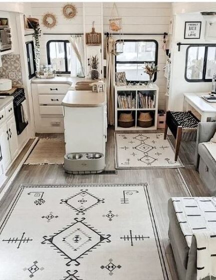 modern 5th wheel interior