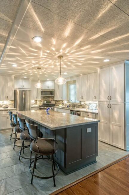 modern manufactured home kitchen remodel full kitchen 2