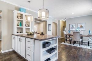 modern manufactured home models-the lloyd dining room