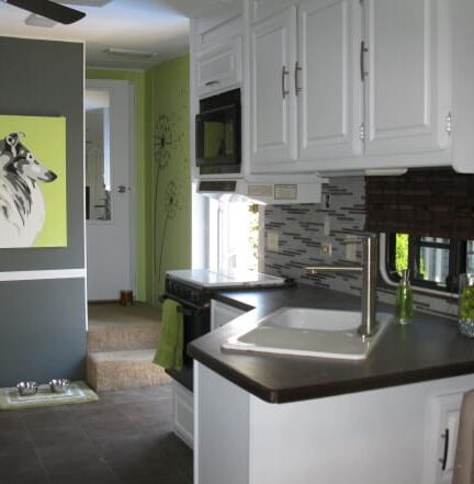 modern rv camper kitchen design