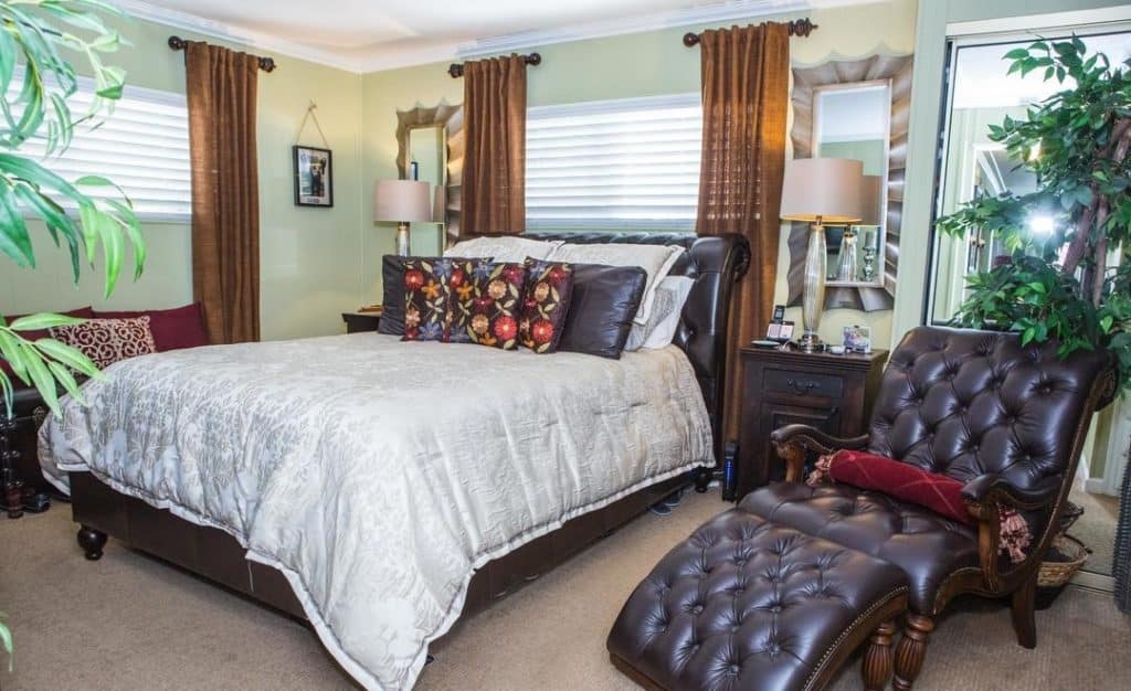 Palm Springs Double Wide Bedroom