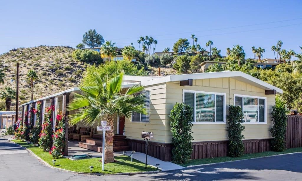 Palm Springs Double Wide Exterior