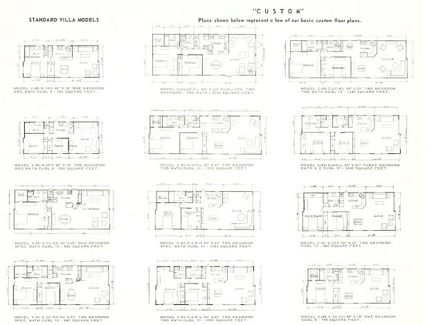 Expandable Mobile Homes - floor plans
