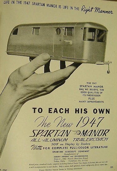 trailers were luxury items when they first appeared