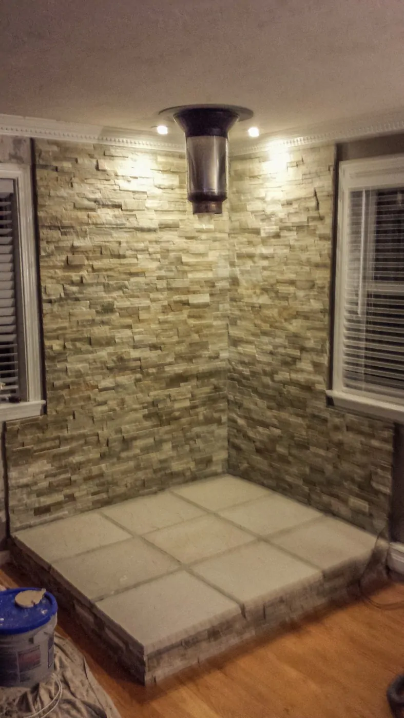 pipe installation for wood stove