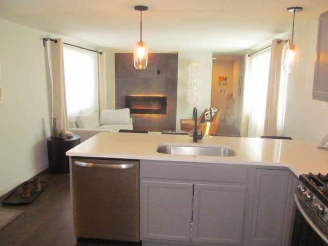 Remodeled Single Wide Living Room 2 