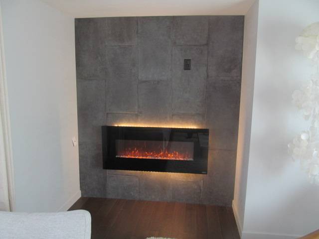 Remodeled Singlew Wide Fireplace