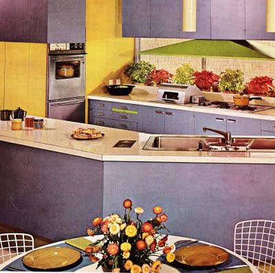 retro interior designs-nice kitchen