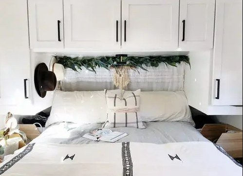 rv makeover ideas bed
