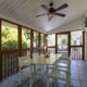 screened porch dining