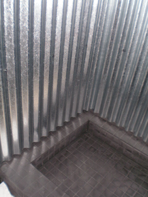 sheet metal shower design 