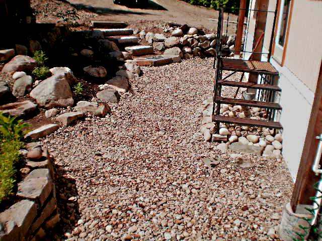 landscaping ideas for stone steps