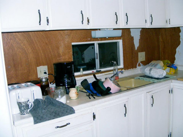 Single wide kitchen remodel-kitchen before